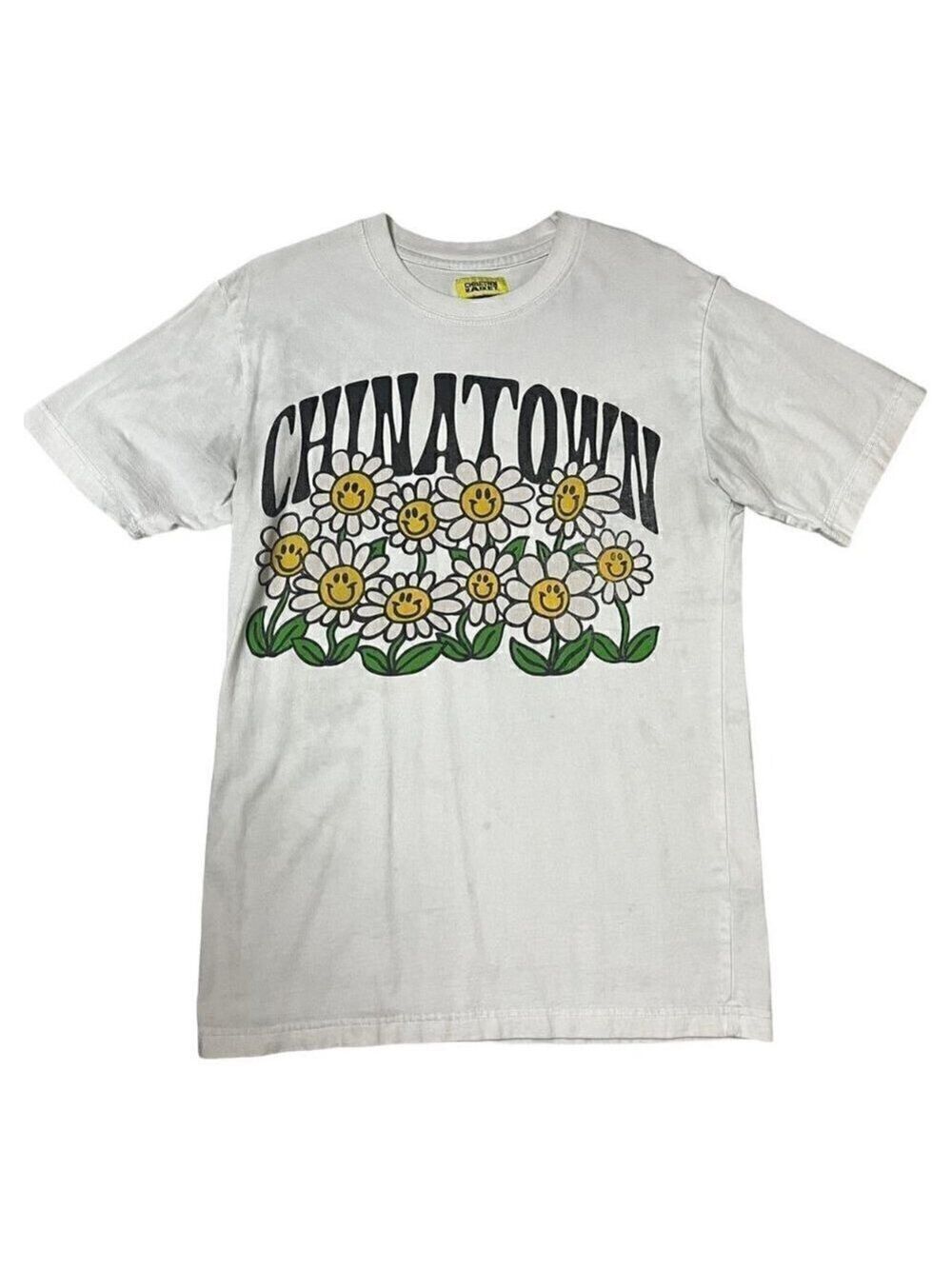 Chinatown Market SMILEY ORIGINALS Sunflower Happy Face Designer Streetwear Tee